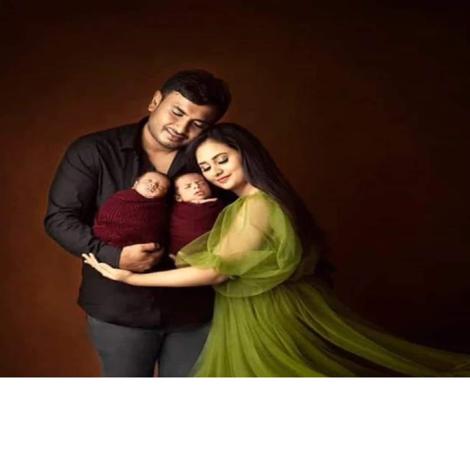 Kannada Film Actress Amulya Sex Videos - Actress Amulya Shares Cute Photo Of Her Twin Sons On Ganesh Chaturthi -  News18