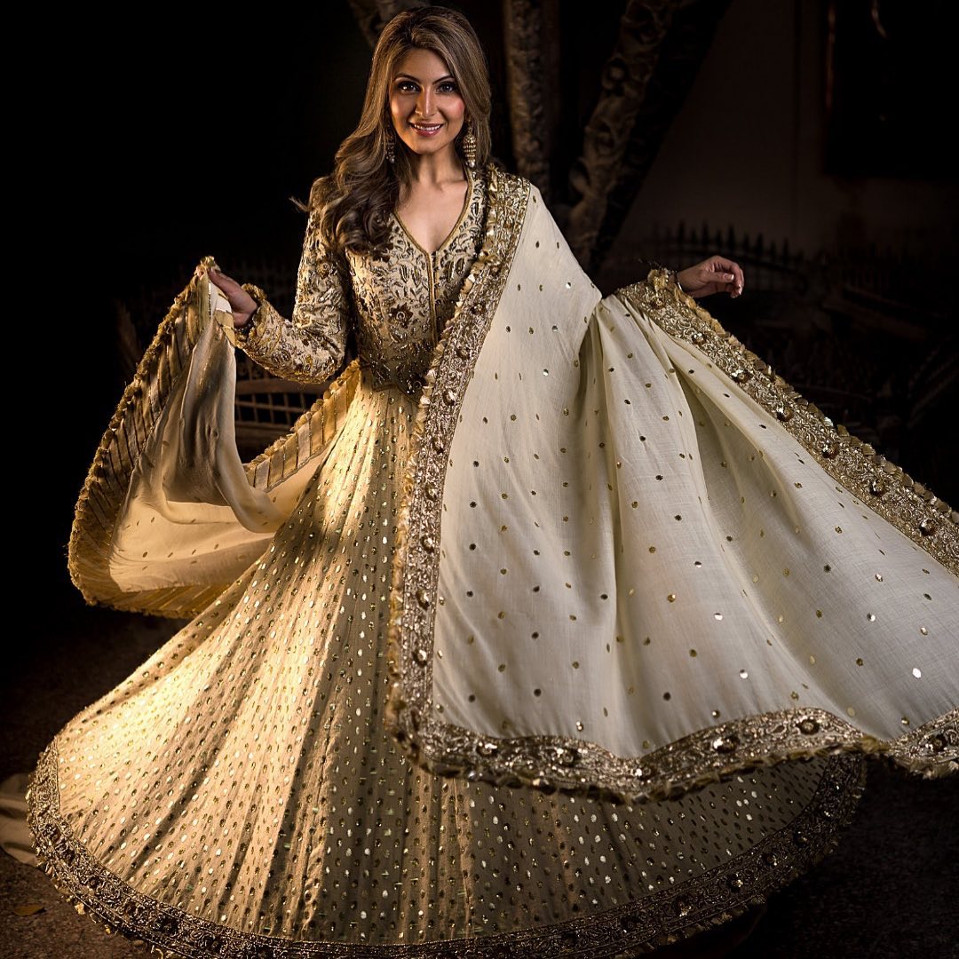  Riddhima Kapoor Sahni walked for Abu Jani Sandeep Khosla’s Khadi goes Global show in New Delhi in 2019.