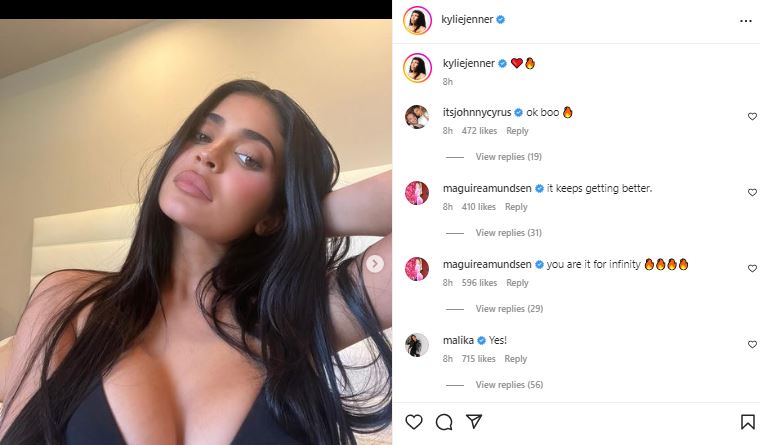 Kylie Jenner Instagram Story October 27, 2018 – Star Style