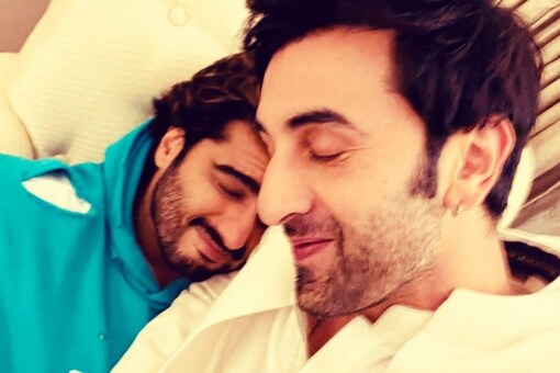 Arjun Kapoor sends birthday wishes to Ranbir Kapoor and called him 'Agni' (fire). 