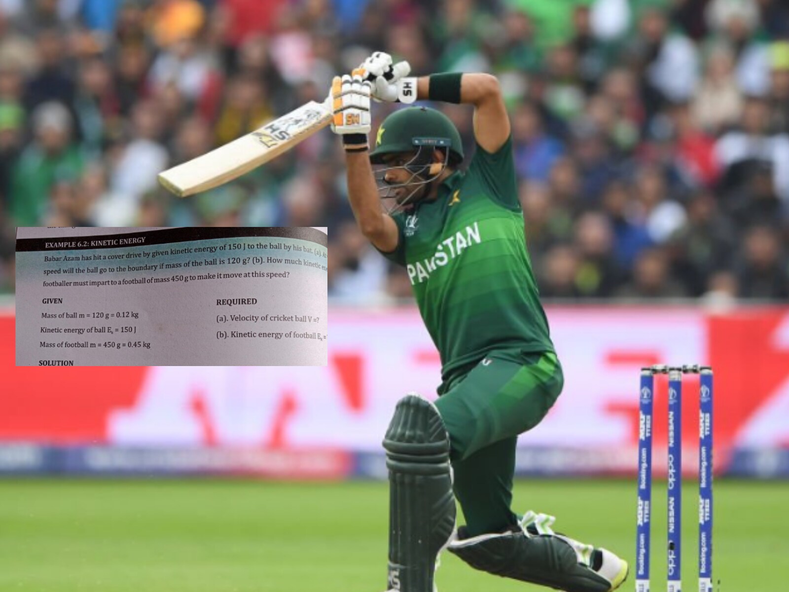 Babar Azam's Cover Drives are Helping Pakistani Kids Learn Physics Better. Here's Proof Babar Azam's Cover Drives are Helping Pakistani Kids Learn Physics Better. Here's Proof