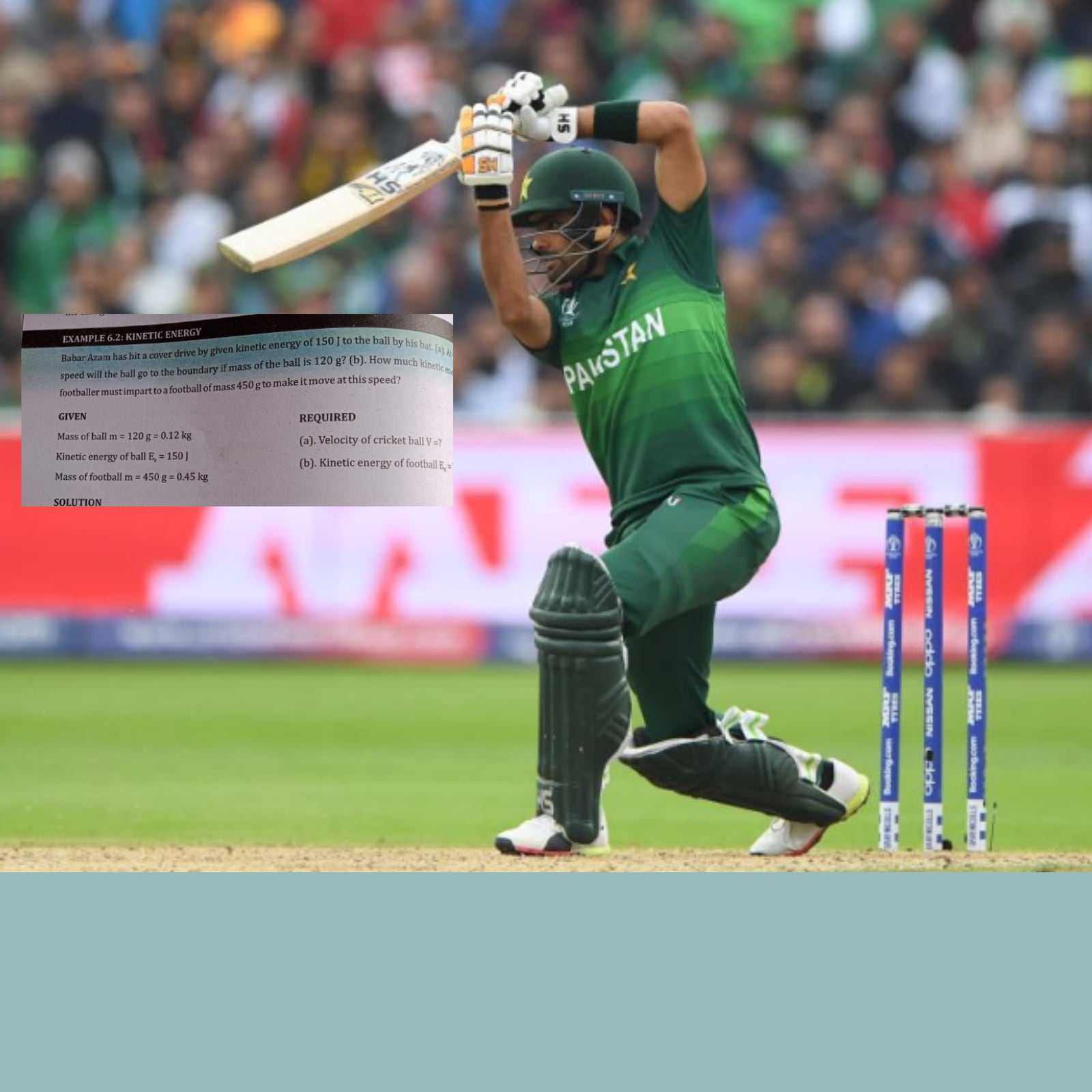 Babar Azam's Cover Drives are Helping Pakistani Kids Learn Physics