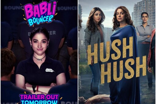 Madhur Bhandarkar directed movie Babli Bouncer and crime drama series Hush Hush are both headlined by women.