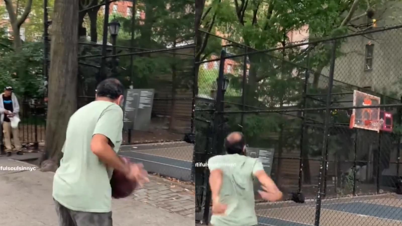 'Age is Just a Number': 70-year-old Man's Basketball Skills Leave ...