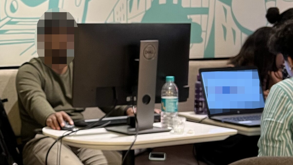 Bengaluru Man Sets Up Desktop at Coffee Shop as Office Got 'Flooded
