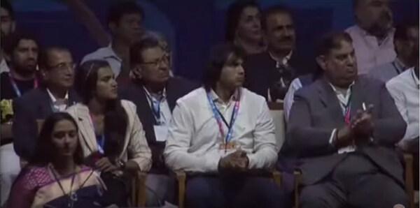  PV Sindhu, Neeraj Chopra and Ravi Kumar Dahiya at 36th National Games Opening Ceremony