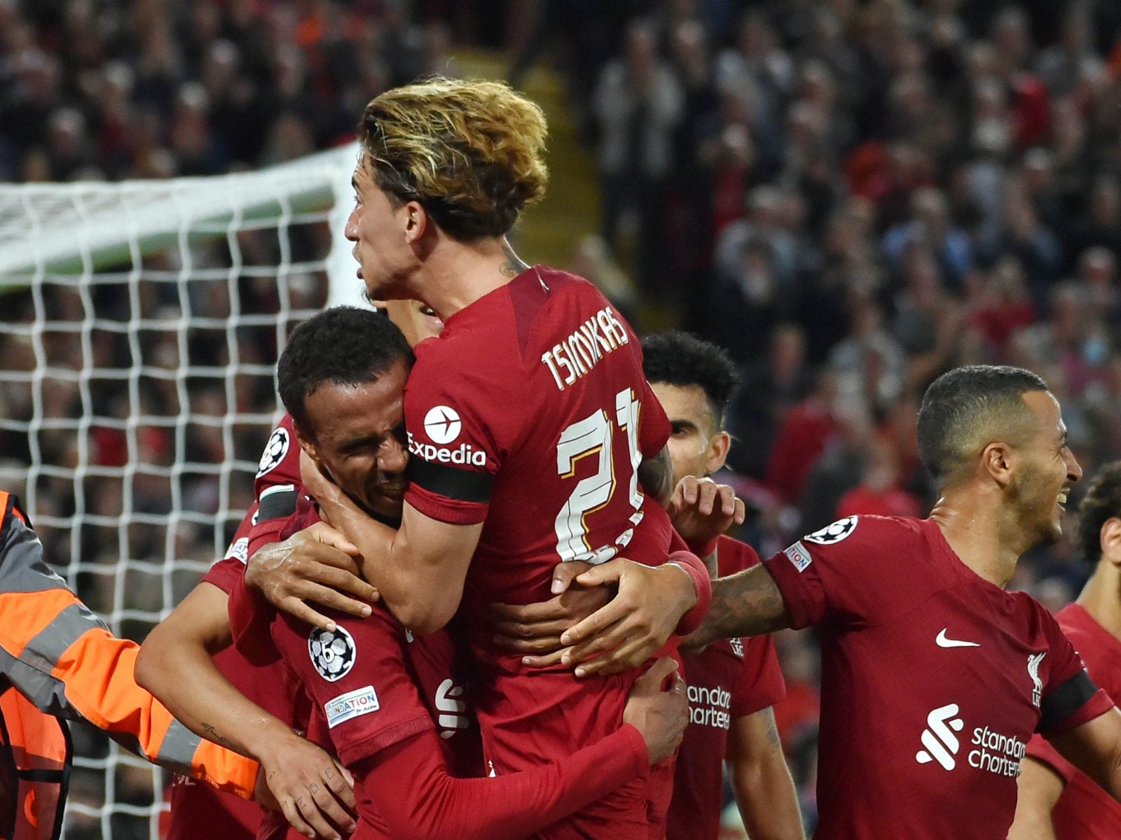 Champions League: Joel Matip's Late Goal Helps Liverpool Beat Ajax 2-1 at  Anfield