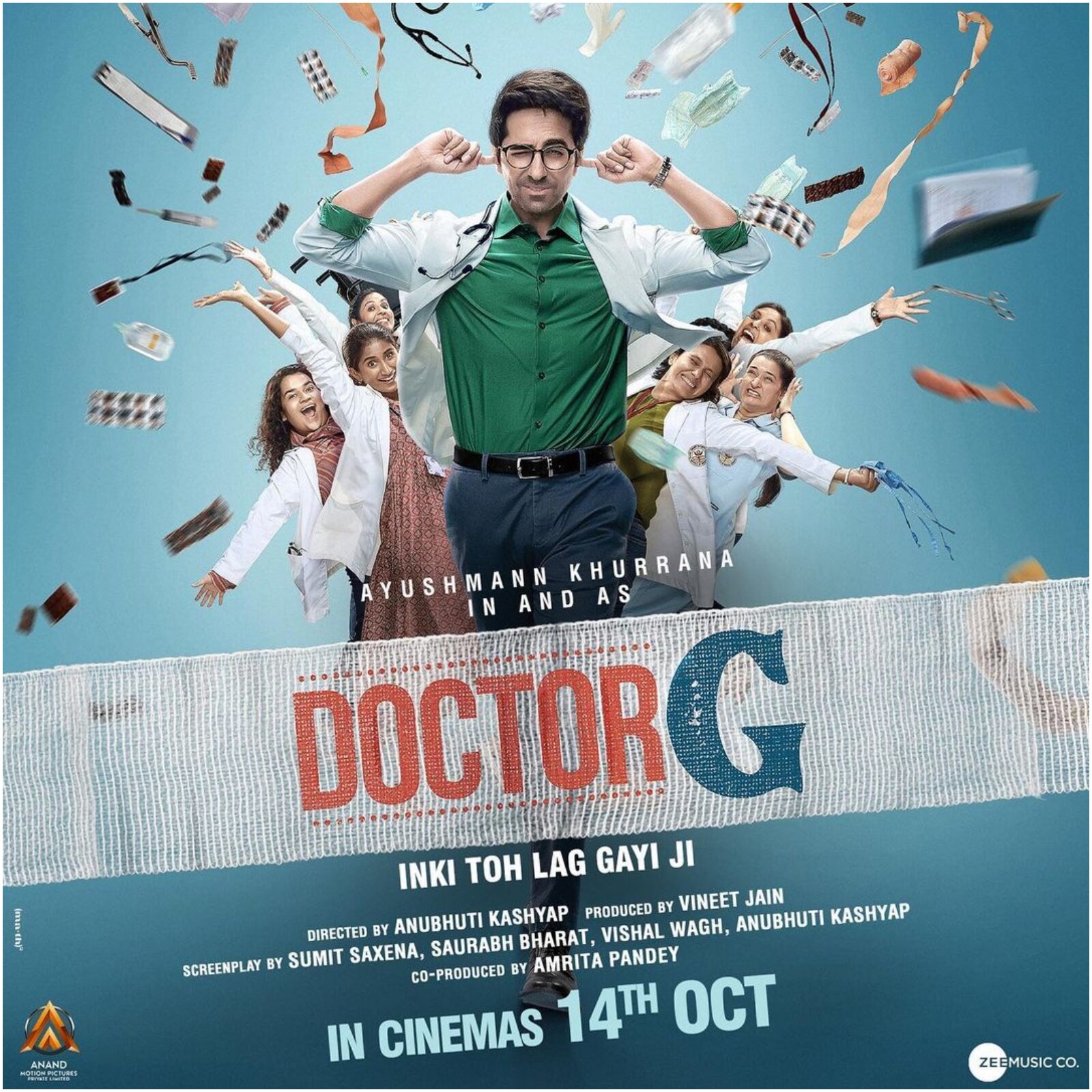 Ayushmann Khurrana Plays Only Male Student in Gynaecology Dept in Social Comedy Doctor G Ayushmann Khurrana Plays Only Male Student in Gynaecology Dept in Social Comedy Doctor G