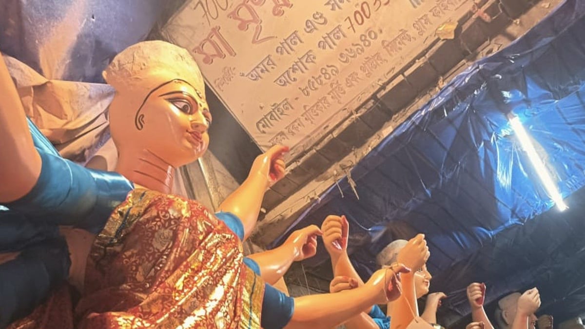 Idol Makers in Kolkata's Kumartuli Are All Set to Help Bengal Welcome Maa Durga