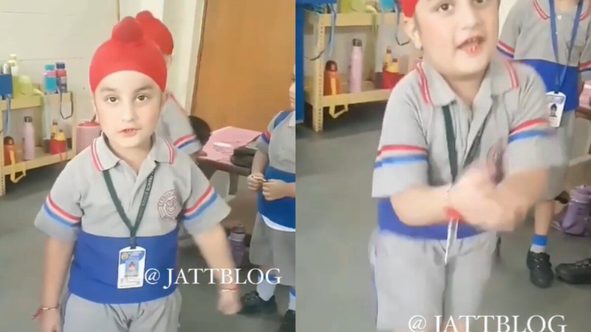 WATCH Little Boy's Adorable 'Giddha' Performance Lights Up