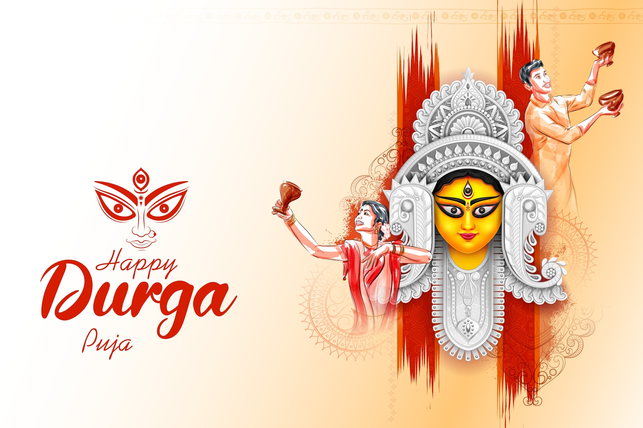 Happy Durga Puja 2022 Wishes Images Quotes Status Photos Pics SMS and Messages to share Image Shutterstock