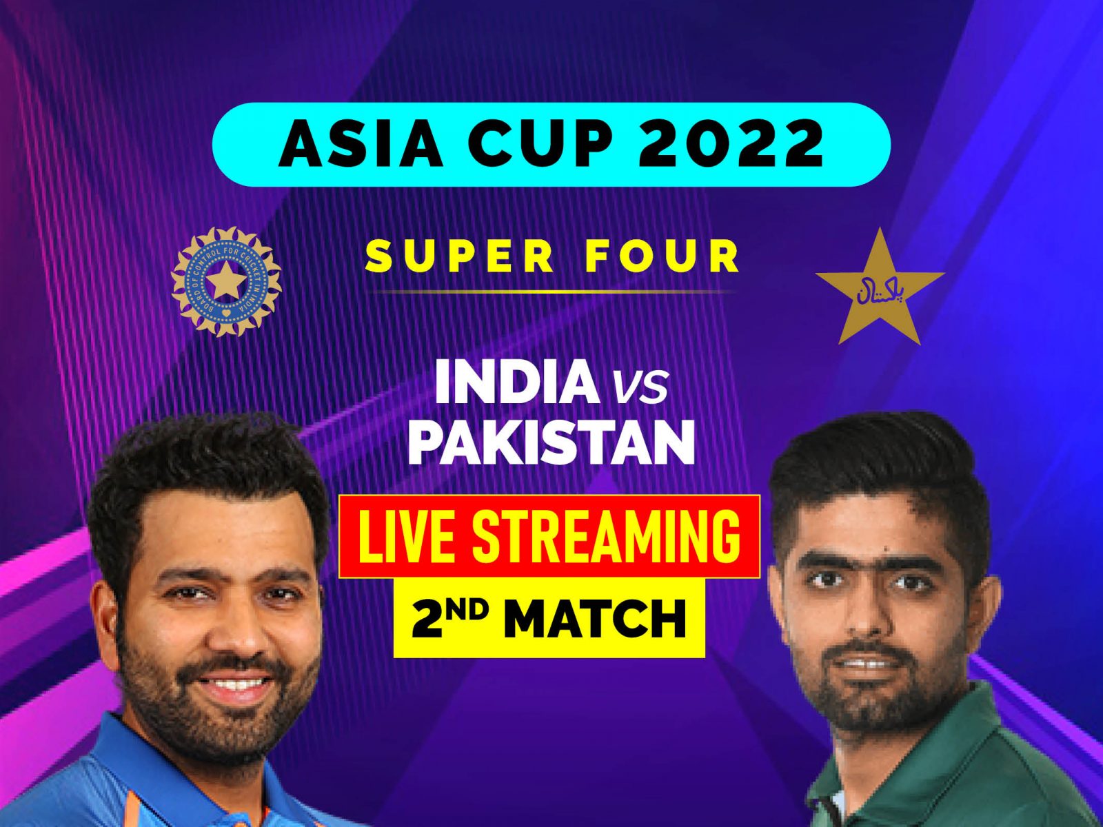 India vs Pakistan Live Cricket Streaming Asia Cup 2022 Super 4 IND vs PAK When and Where to Watch the IND vs PAK Asia Cup 2022 match