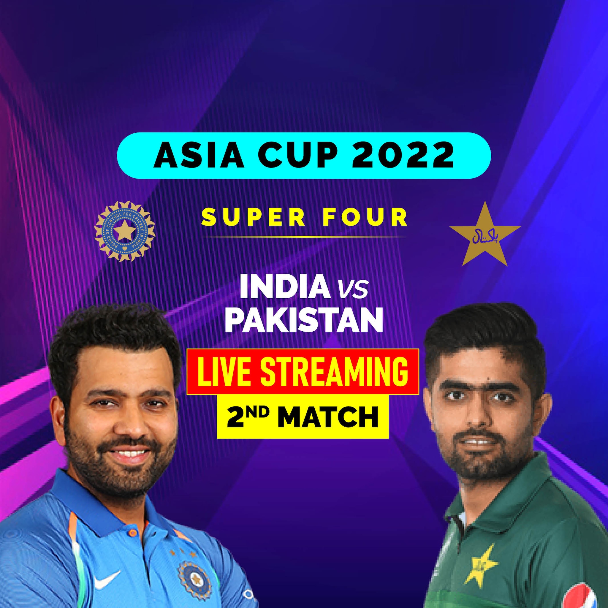 India vs Pakistan Live Cricket Streaming Asia Cup 2022 Super 4 IND vs PAK When and Where to Watch the IND vs PAK Asia Cup 2022 match