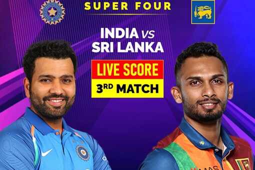 ind vs sl live score updates asia cup 2022 super four match