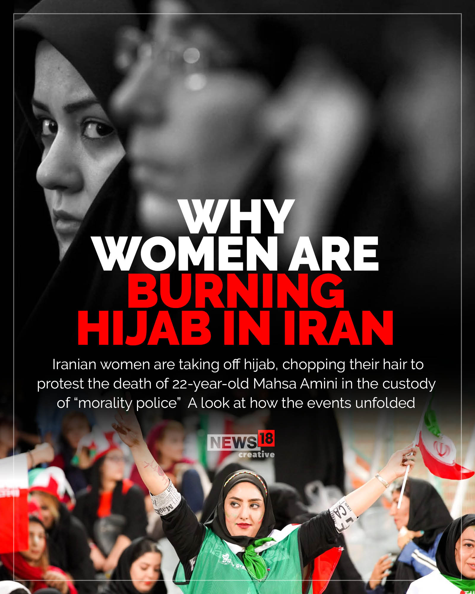 Protests Grow in Iran Over 22-year-old Woman's Death After Hijab Arrest ...