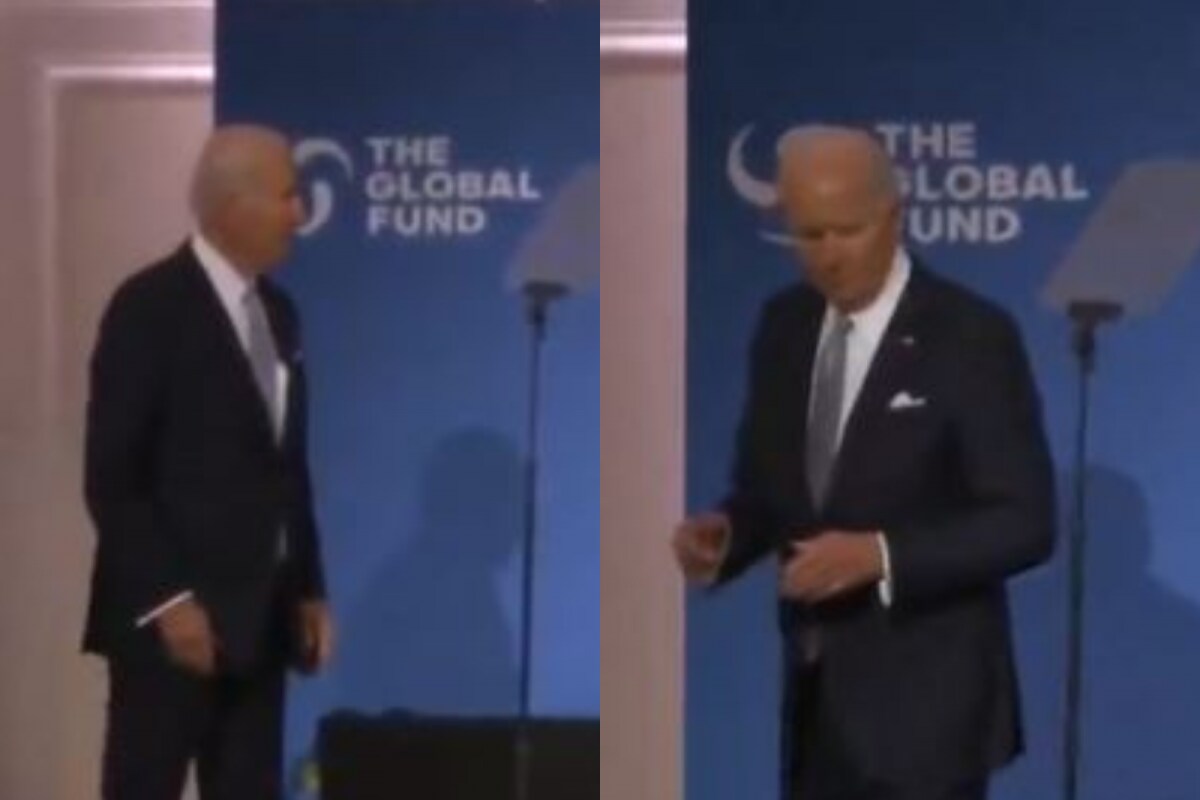 Joe Biden Looking 'Lost' On Stage After Speech Sparks Debate On Twitter ...