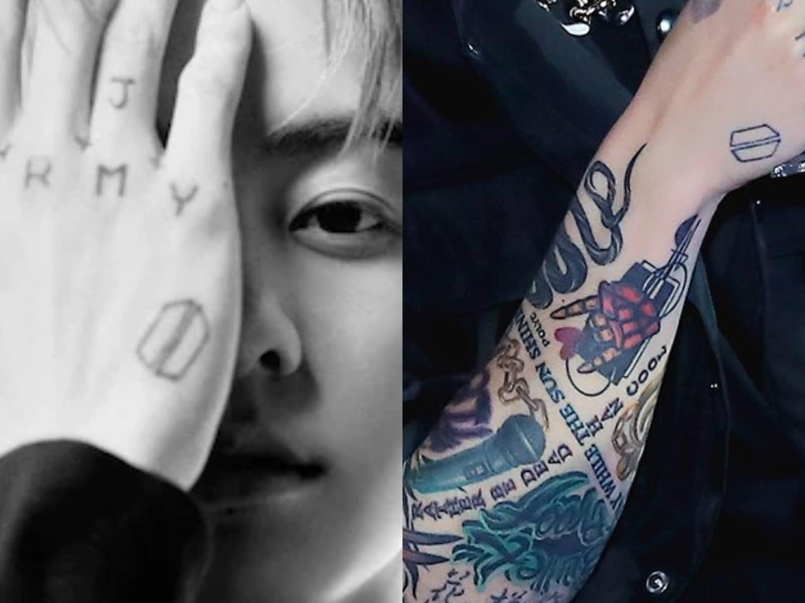 Jungkooks tattoos  A guide to BTS stars stunning body art and meaning