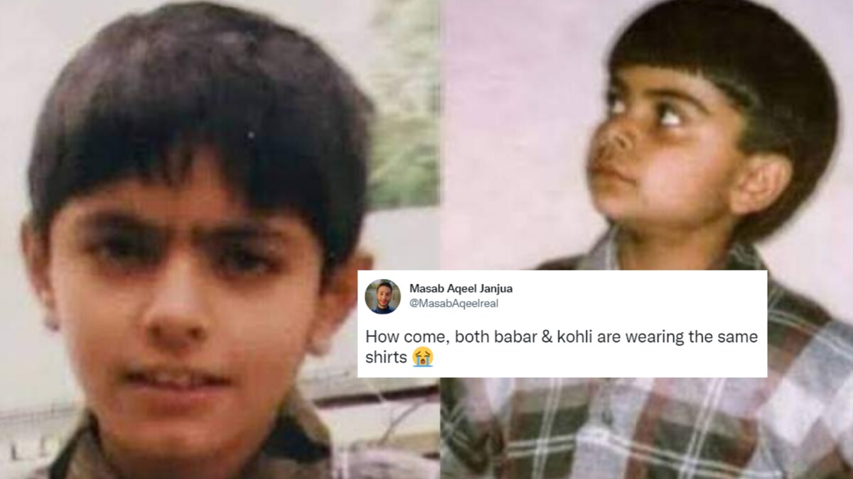 Virat Kohli and Babar Azam are the Same Person. Their Adorable Childhood Photos are 'Proof'