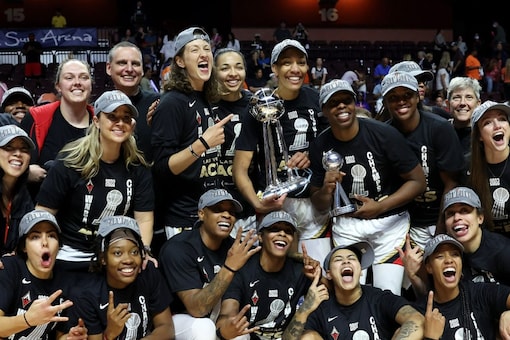 WNBA 2022 Champions Las Vegas Aces (Twitter) 
