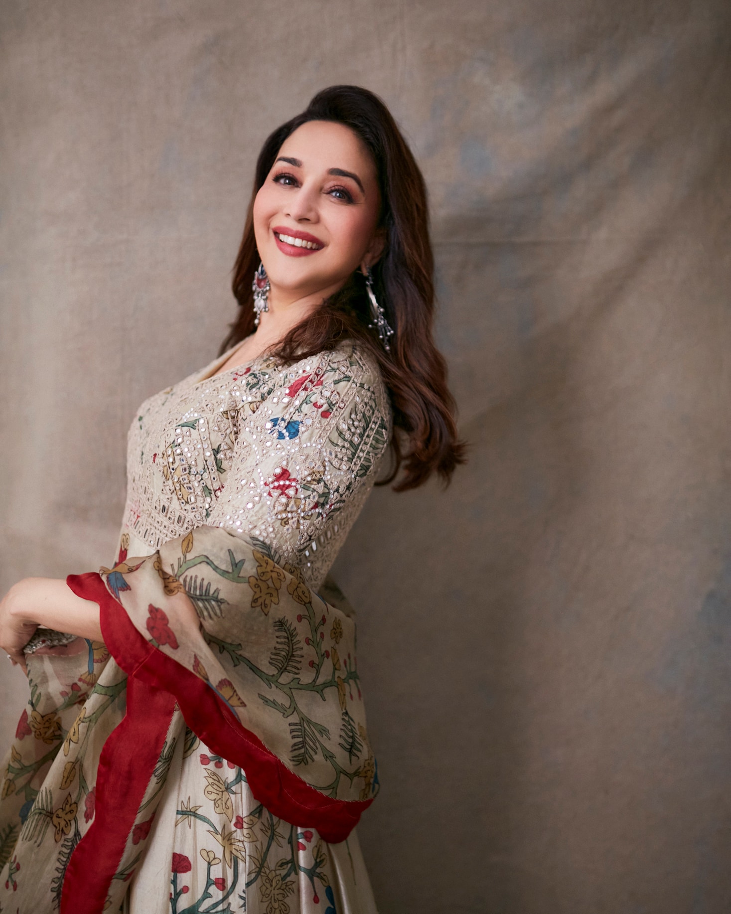 white christmas dresses Madhuri Dixit) Black Leather Patchwork Dress – Label DC