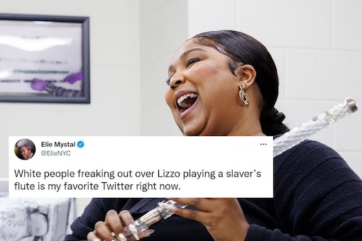Lizzo, after all, is no stranger to racist and body-shaming attacks. (Credits: Twitter/@librarycongress)