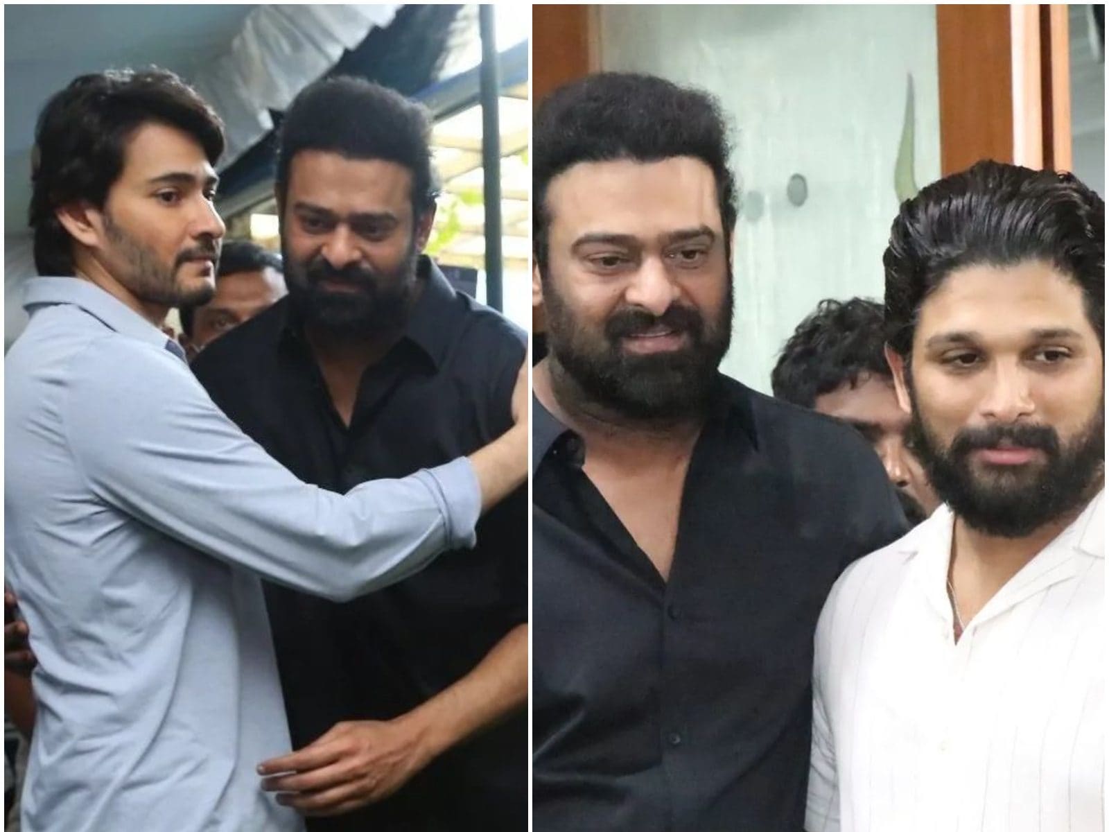 1600px x 1200px - Allu Arjun, Mahesh Babu Console Prabhas, Vijay Deverakonda Pays Respects to  Krishnam Raju - News18