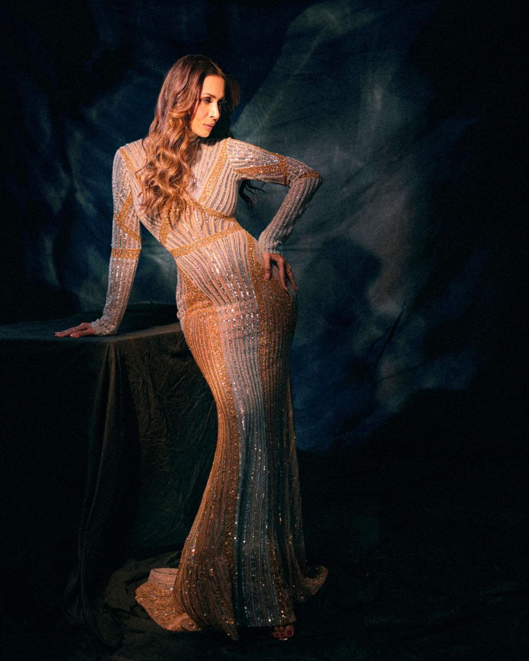 Malaika Arora Will Make You Swoon With Her Glamorous Photoshoot In Sequin  Gown, See The Diva's Sexy Pictures