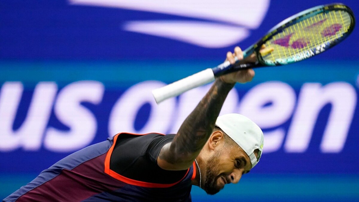 Angry Nick Kyrgios Smashes Racquets in Court After Shock Defeat in US Open Quarter-Finals