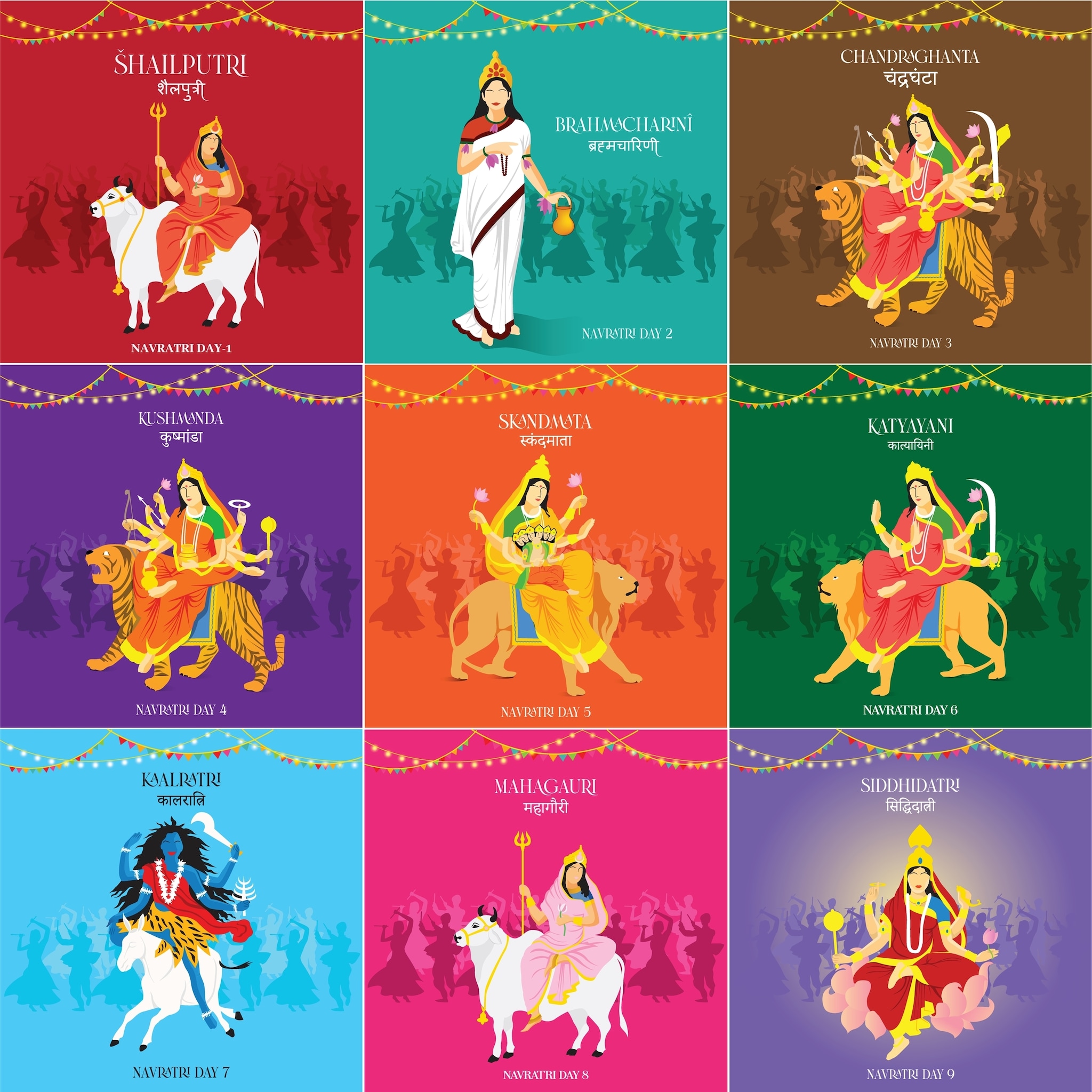 Navratri 2022 What are the 9 Avatars of Maa Durga Worshipped on the 9