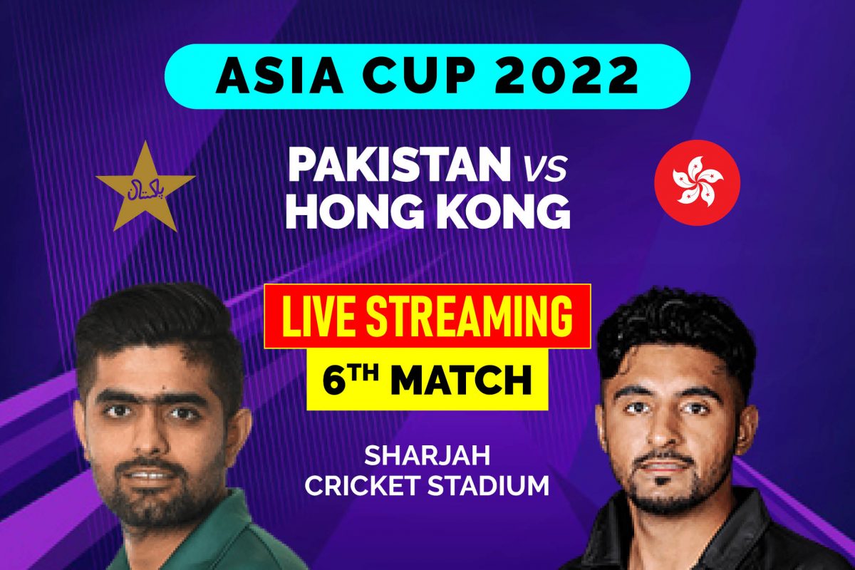 Pakistan vs Hong Kong Live Cricket Streaming How to Watch Asia Cup 2022 Coverage on TV And Online in India