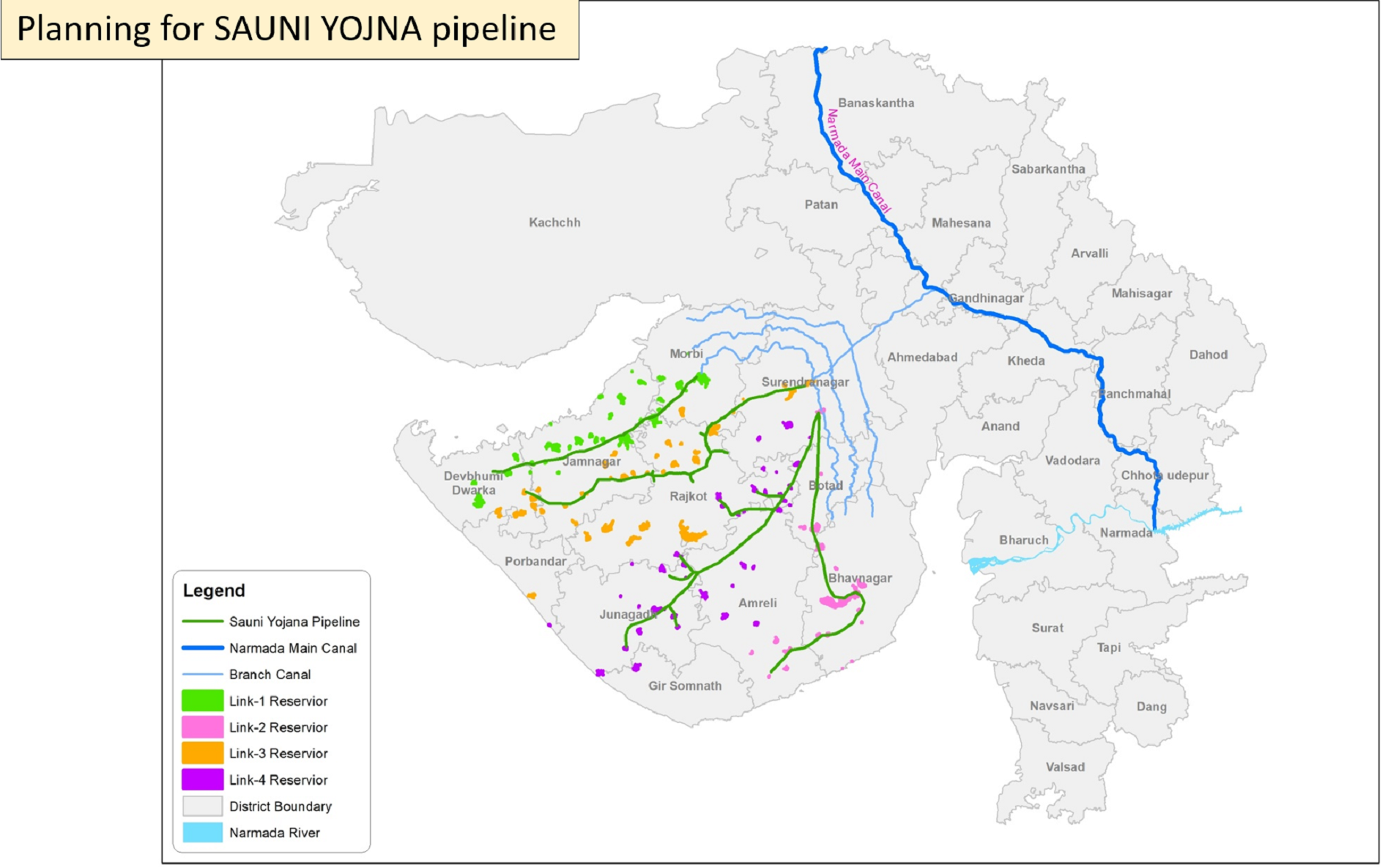 How Modi's Innovative, InDepth Solution for Gujarat's Water Crisis Paved Way for Gati Shakti