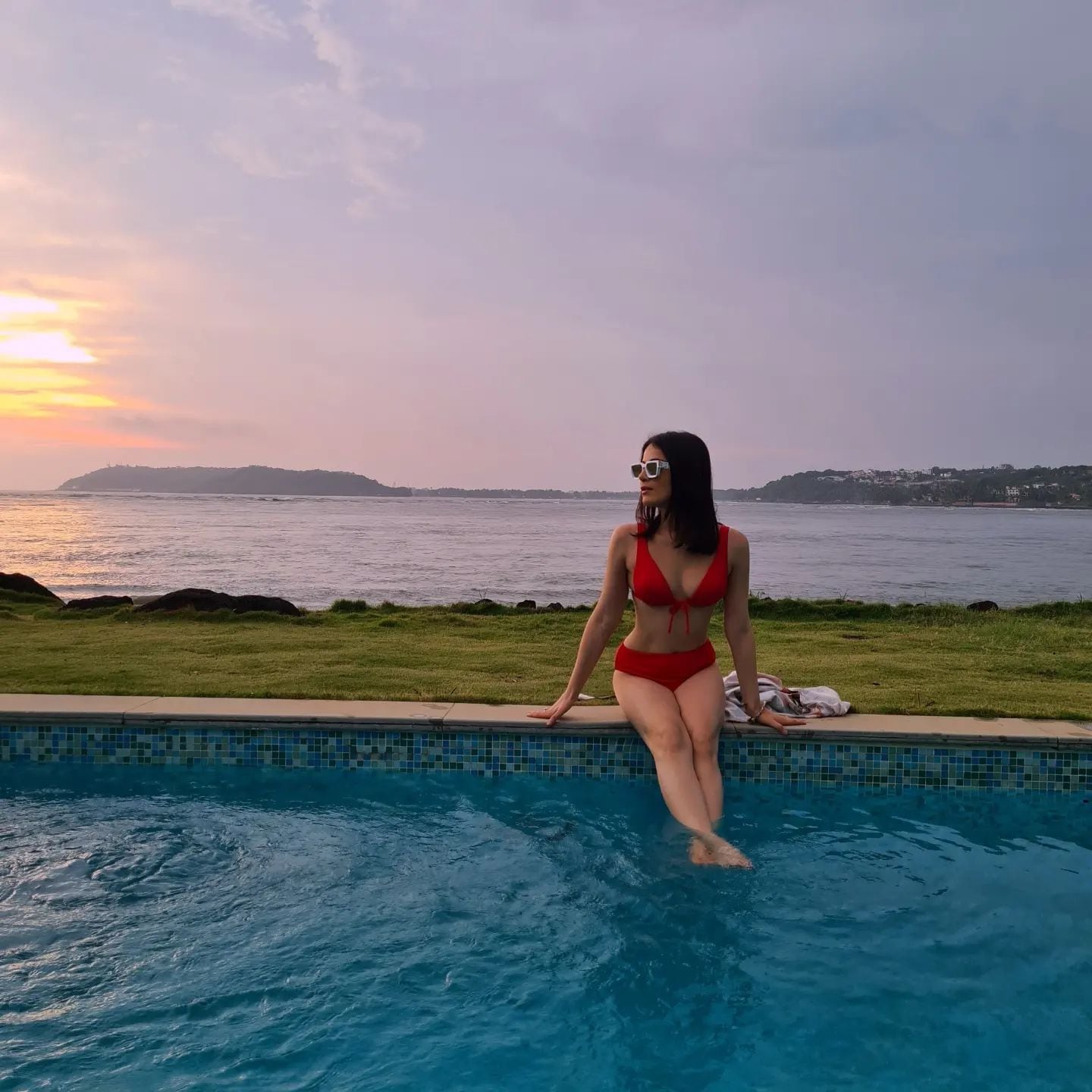 Radhika madan hot sale bikini