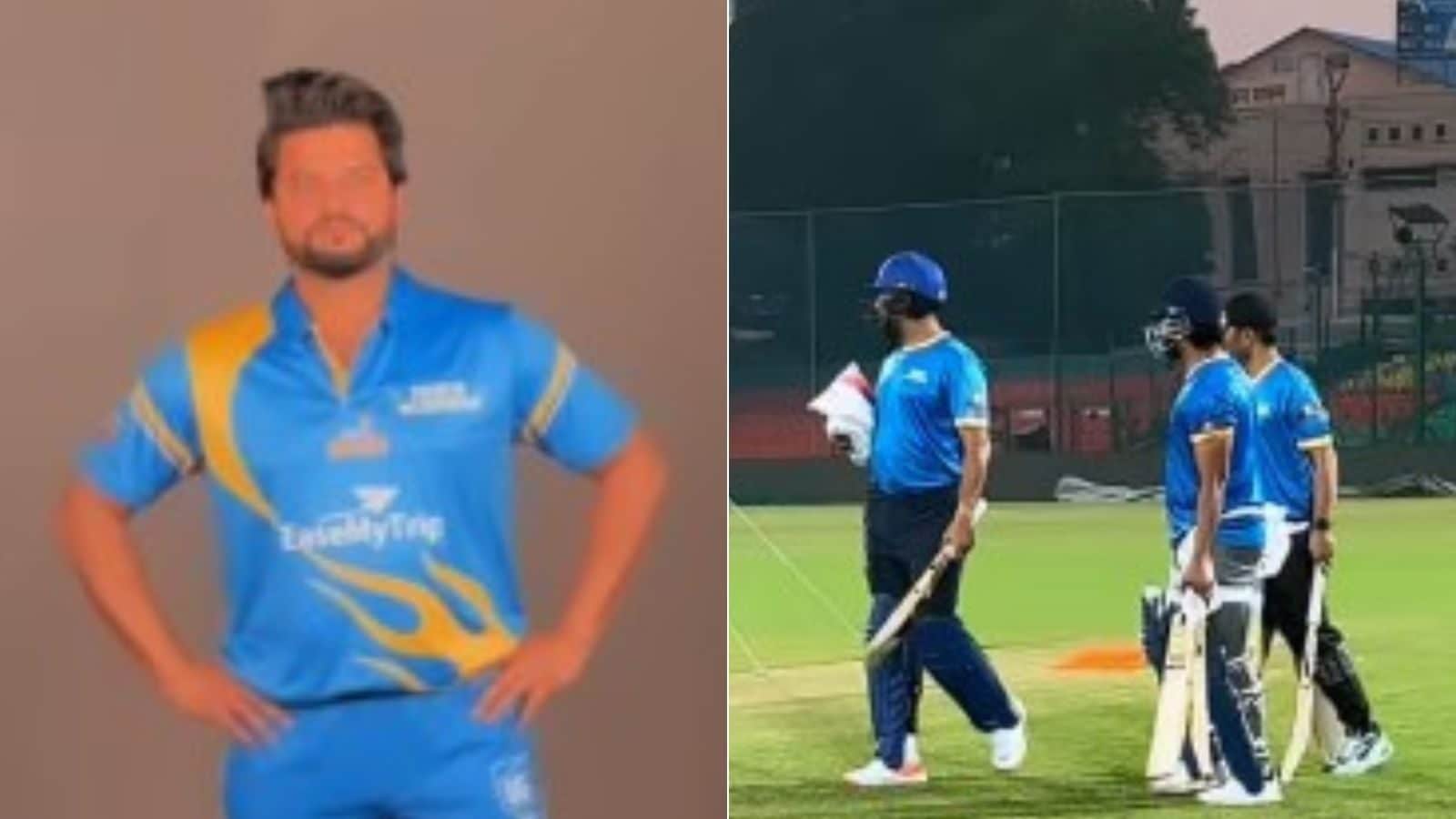 'All Set for the Road Safety Series' Suresh Raina Begins Training with Yuvraj Singh & Others in