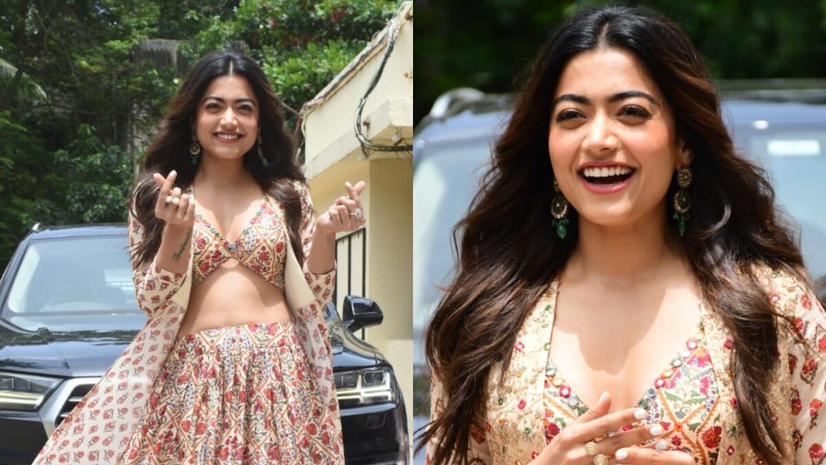 Rashmika Mandanna Looks Drop Dead Gorgeous At Goodbye Trailer Launch; Amitabh Bachchan Joins Virtually