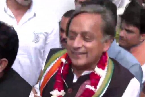 Senior Congress leader & MP Shashi Tharoor. (Image: ANI)