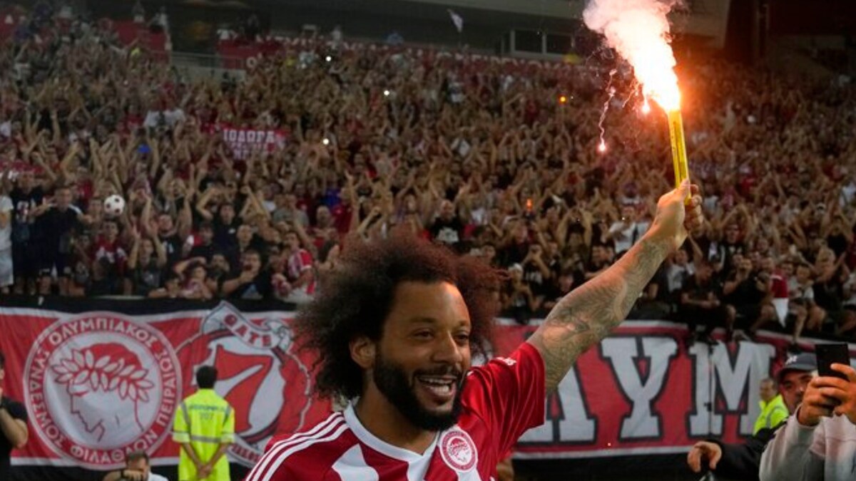 Very Happy and Satisfied: Brazilian Marcelo Gets Rapturous Reception at Olympiakos