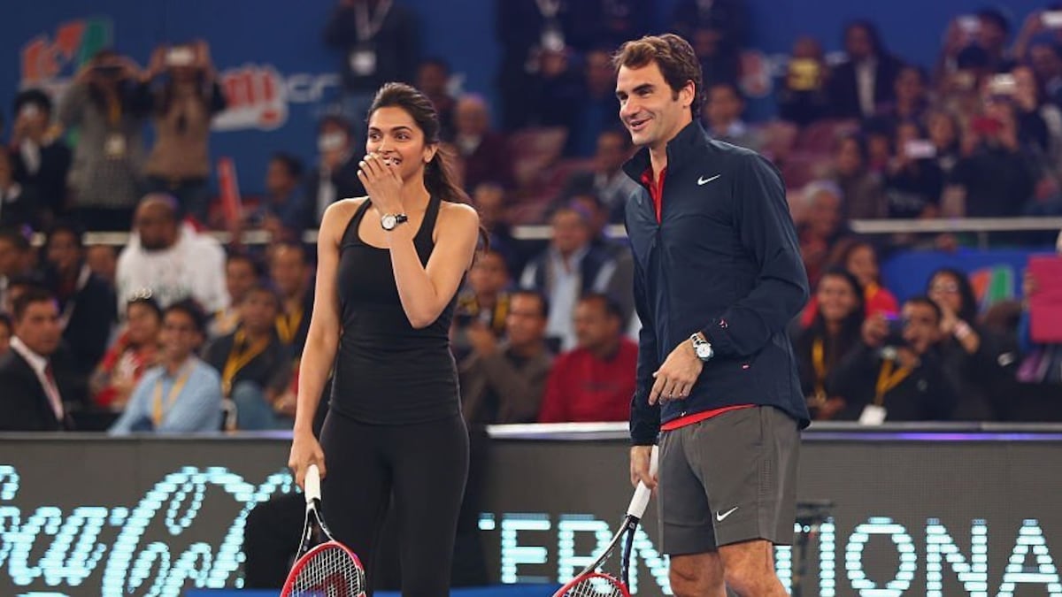 When Roger Federer Played Tennis with Deepika Padukone and Gorged on Indian Food