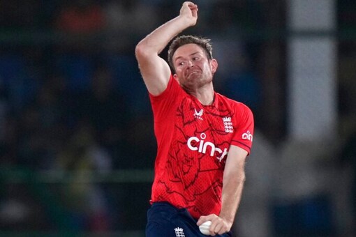 England all-rounder Liam Dawson (AP)