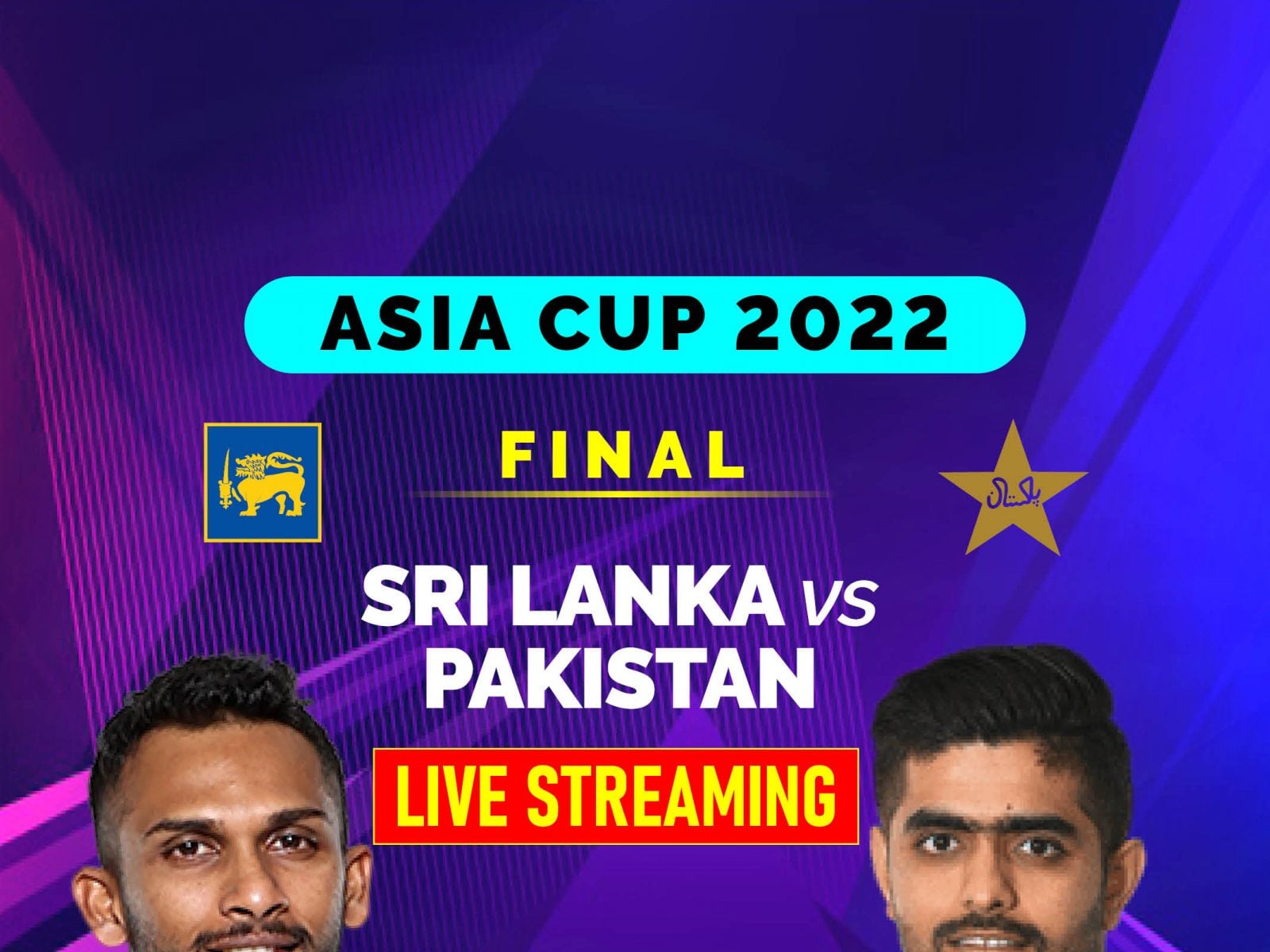 Sri Lanka vs Pakistan Live Cricket Streaming How to Watch Asia Cup 2022 Final Coverage on TV And Online in India