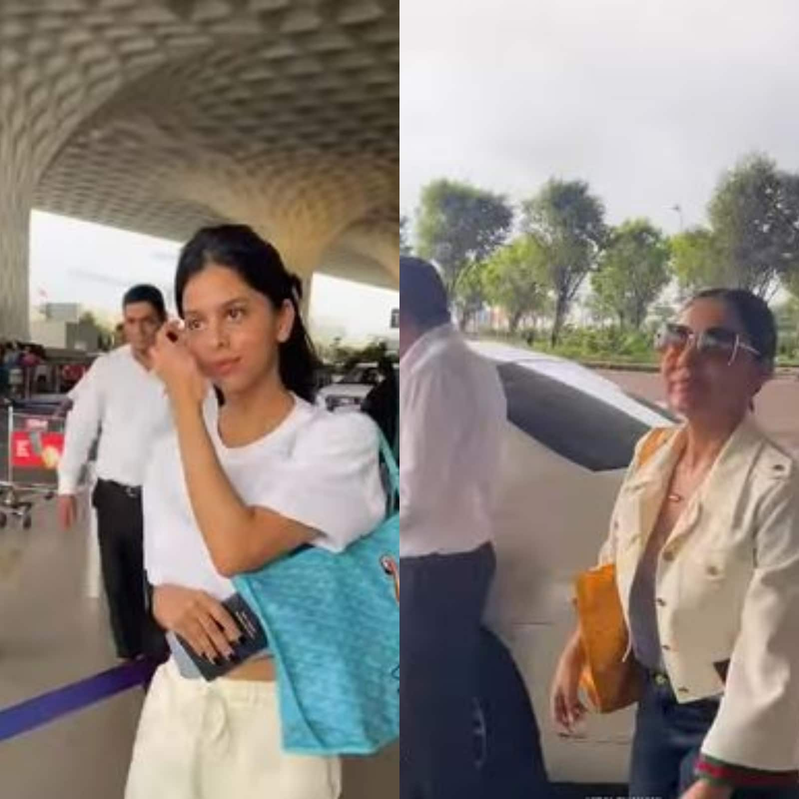 Suhana Khan Jets Off For A Vacation With Mom, Gauri Khan, Carries