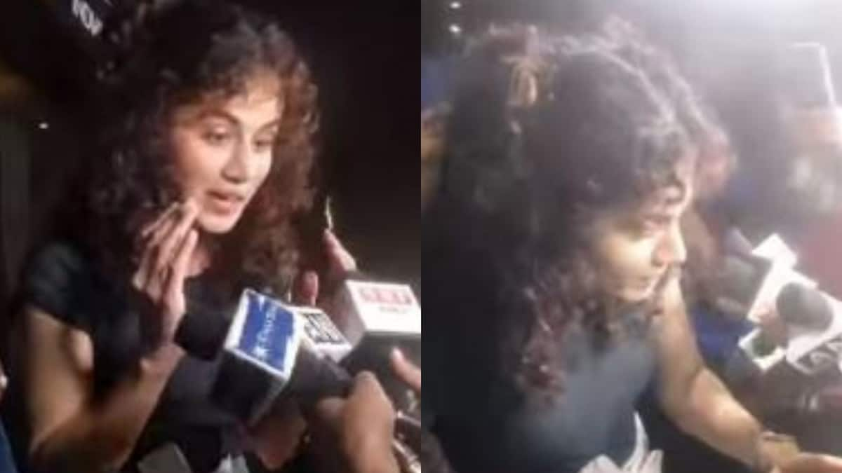 Taapsee Pannu Dodges Paparazzi After They Ask About Raju Srivastava; Watch Viral Video