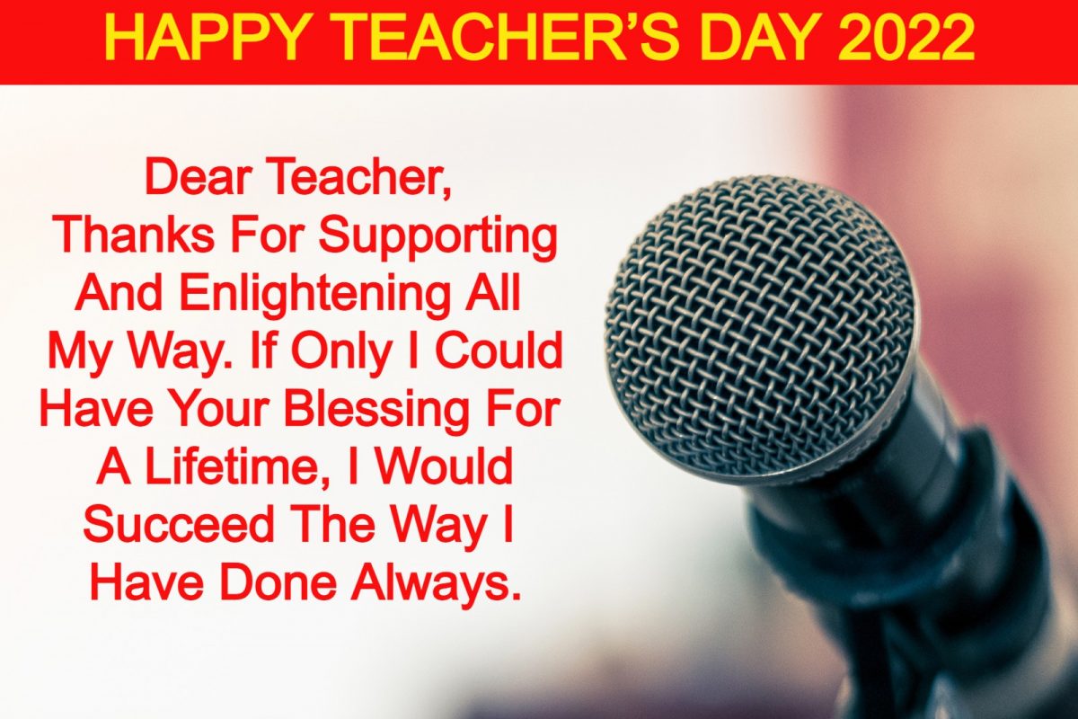 Teacher's Day 2022: Speech Ideas for Students with Topics