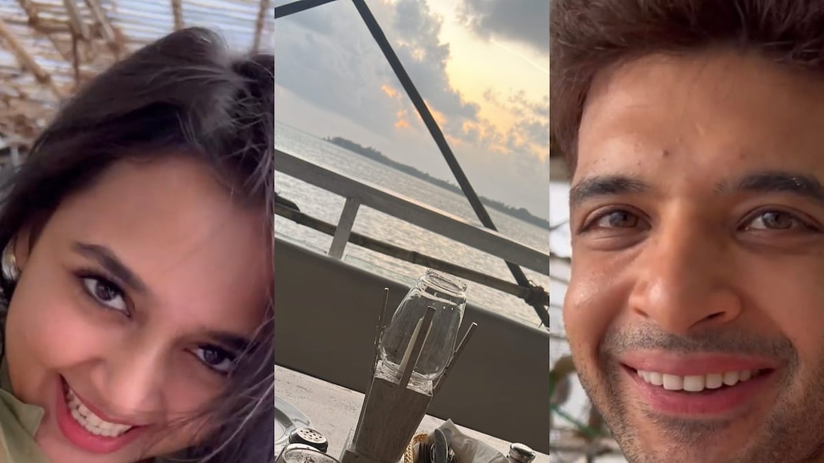 Karan Kundrra and Tejasswi Prakash Are All Smiles As They Enjoy Breakfast With a View In Goa; Watch