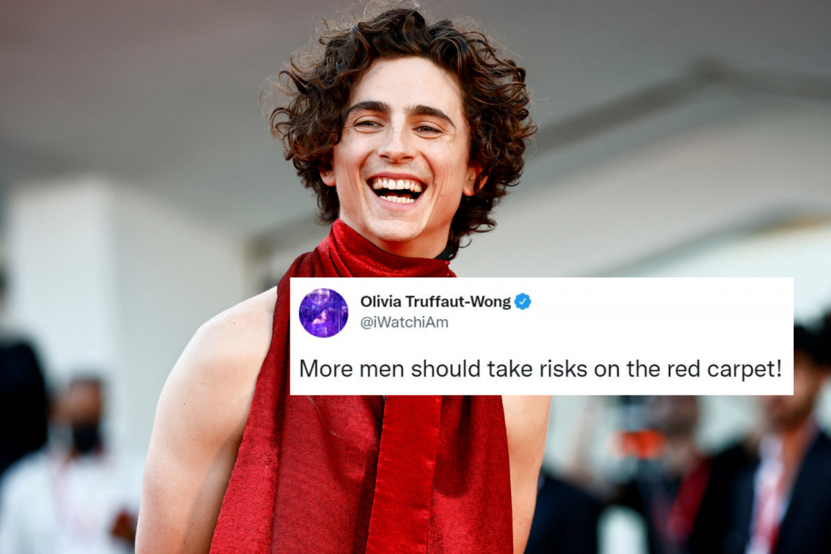 Timothée Chalamet Fans Rave Over Actor's Fiery Backless Outfit at Venice Film Festival Timothée Chalamet Fans Rave Over Actor's Fiery Backless Outfit at Venice Film Festival