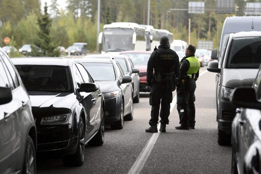 The government said the move would lead to a significant drop in cross-border traffic after almost 17,000 Russians crossed the border into Finland during the weekend (Image: Reuters) 