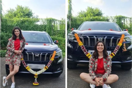 On Ganesh Chaturthi, Tejaswini Pandit Gifts Herself a Luxury SUV