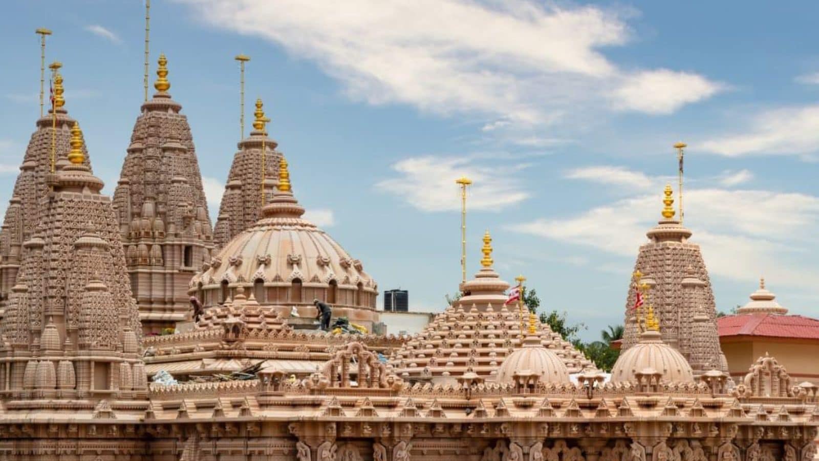 At Grand Swaminarayan Temple Built on Banks of Godavari in Nashik ...