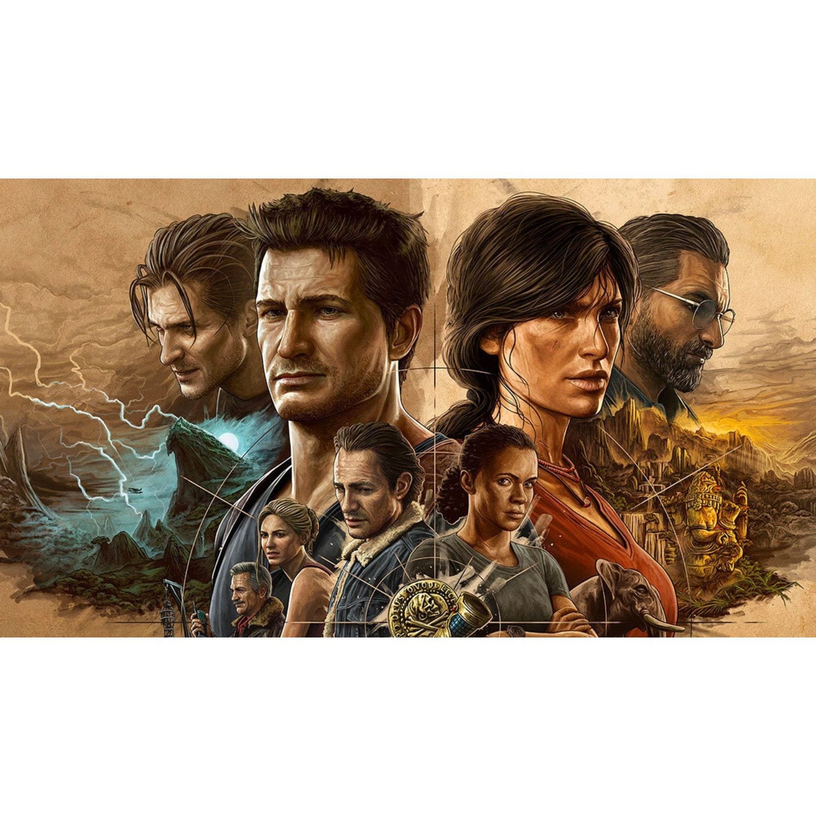 Uncharted: Drake's Fortune PC Gameplay 60FPS [PS Now on PC] 