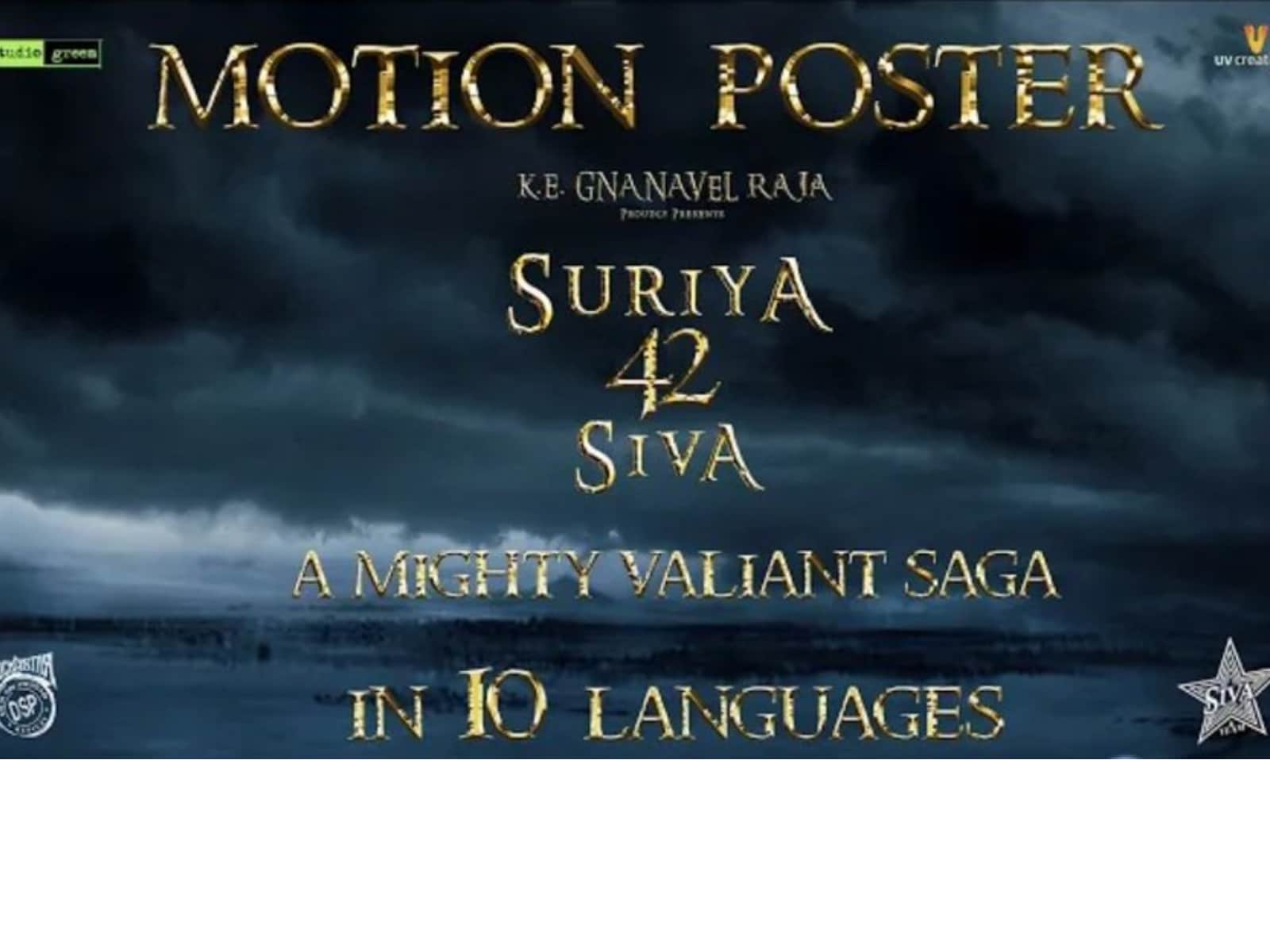 1600px x 1200px - First Motion Poster of Suriya 42 is a Visual Marvel, Fans Can't Keep Calm -  News18