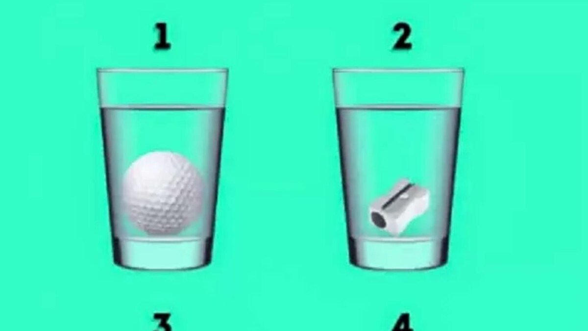 Optical Illusion Can You Guess Which Glass Has More Water? News18